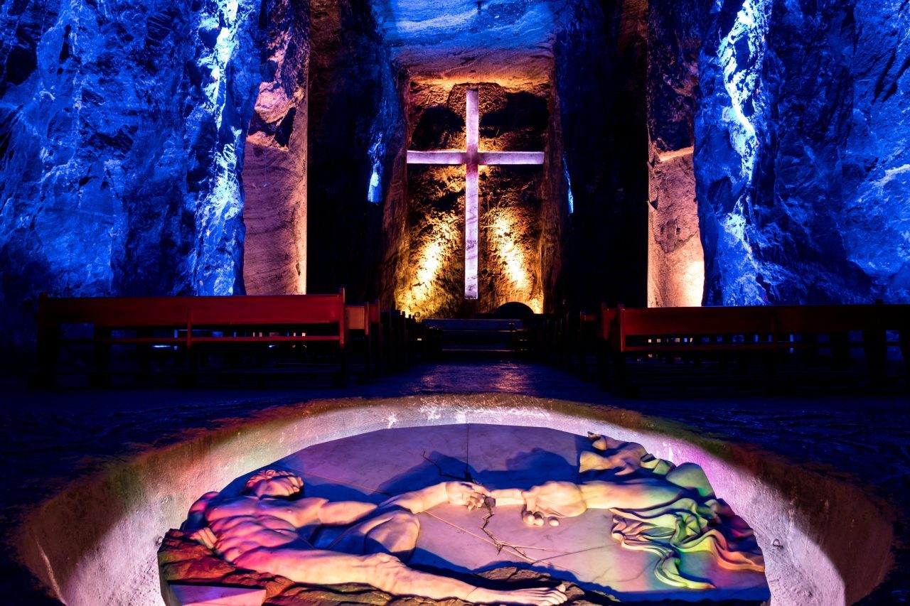 Cathédrale de sel souterraine, Colombie