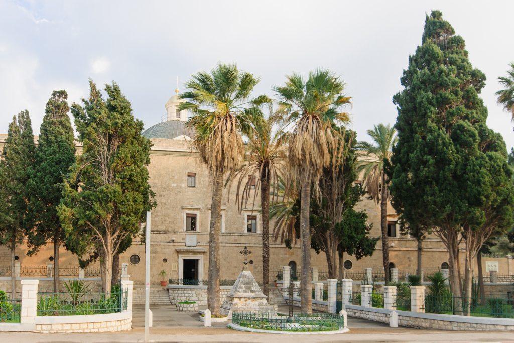 The Church of Stella Maris Carmelite Monastery (or Monastery of Our Lady of Mount Carmel), on the Carmel Mountain, Haifa, Israel