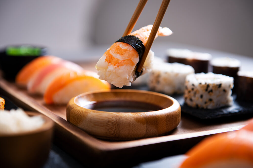 baguettes japon sushi