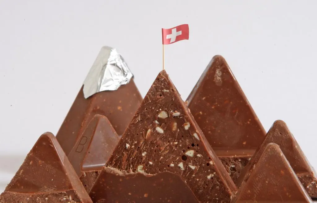 Toblerone montagnes suisses
