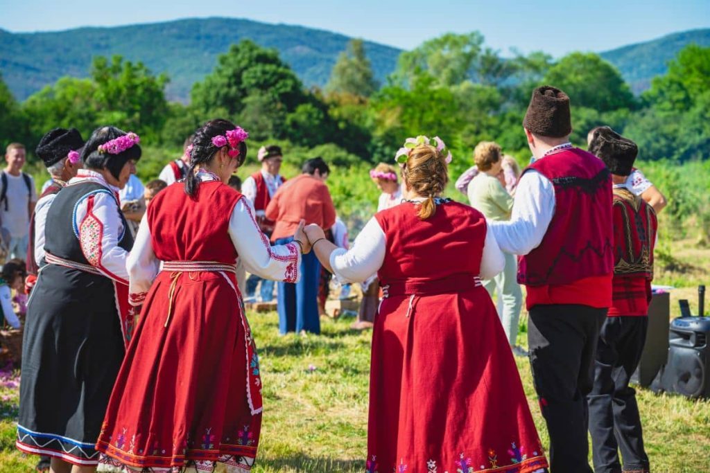 festival de rose en bulgarie balkans