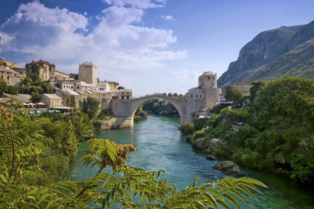 Pont de Mostar en Bosnie-Herzégovine UNESCO